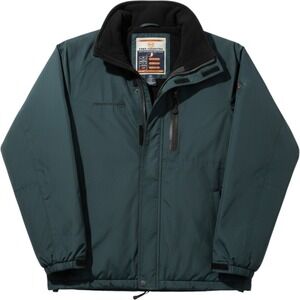 Free Country Men's Medium Deep Green Performance Utility Jacket